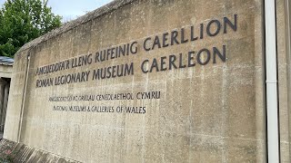 Caerleon Roman Fortress amp Baths  Including Caerleon Wood Sculptures [upl. by Kcirrej]