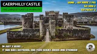 Caerphilly Castle  The Largest in Wales 2nd in Britain [upl. by Fernanda]