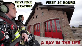 First 24 Hours in a New Fire Station  A Day in the Life [upl. by Soisanahta106]