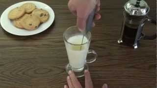 Aerolatte  The Original Steam Free Milk Frother [upl. by Yenot]