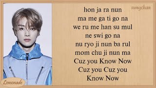 NCT U  Know Now Easy Lyrics [upl. by Cirdahc]