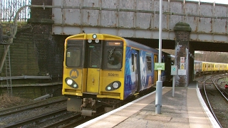 Half an Hour at 216  Birkenhead North Station 1022017  Class 507 508 terminus [upl. by Anayaran]