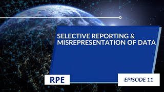 Selective Reporting amp Misrepresentation of Data  Episode 11  Research Ethics [upl. by Doralyn]